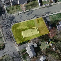 16 Hay Rd, Newton, MA 02459 aerial view