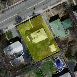 768 Watertown St, Newton, MA 02460 aerial view