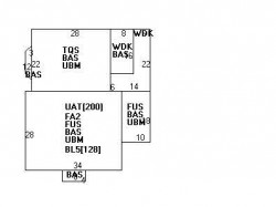 108 Ridge Ave, Newton, MA 02459 floor plan