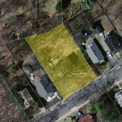 27 Goddard St, Newton, MA 02461 aerial view