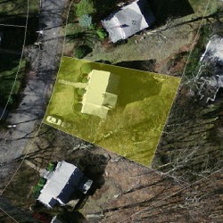 78 Westminster Rd, Newton, MA 02459 aerial view