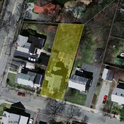 9 Henshaw St, Newton, MA 02465 aerial view