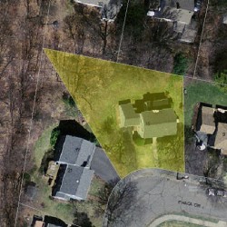 15 Ithaca Cir, Newton, MA 02462 aerial view