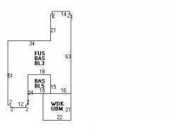 11 Ivanhoe St, Newton, MA 02458 floor plan