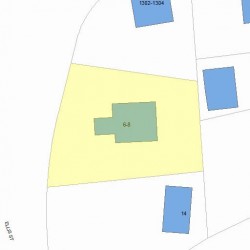 6 Ellis St, Newton, MA 02464 plot plan