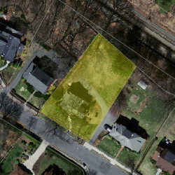 199 Dorset Rd, Newton, MA 02468 aerial view