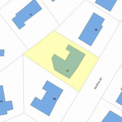 63 Selwyn Rd, Newton, MA 02461 plot plan