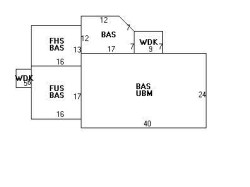 201 Valentine St, Newton, MA 02465 floor plan