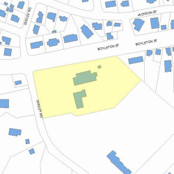 50 Dudley Rd, Newton, MA 02459 plot plan