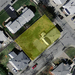 1 Ashmont Ave, Newton, MA 02458 aerial view
