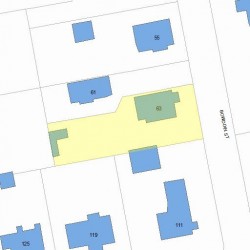 63 Bowdoin St, Newton, MA 02461 plot plan