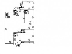 64 Charlemont St, Newton, MA 02461 floor plan
