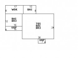 18 Auburn St, Newton, MA 02465 floor plan