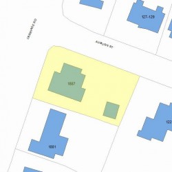 1887 Commonwealth Ave, Newton, MA 02466 plot plan