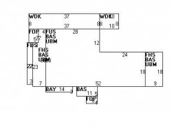 14 Chamberlain Rd, Newton, MA 02458 floor plan