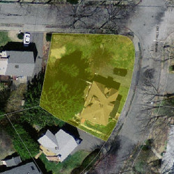 51 Walnut Hill Rd, Newton, MA 02459 aerial view