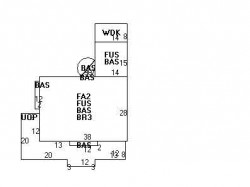 162 Mount Vernon St, Newton, MA 02465 floor plan