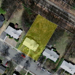 120 Stanley Rd, Newton, MA 02468 aerial view