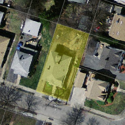 9 Elsworth Rd, Newton, MA 02465 aerial view