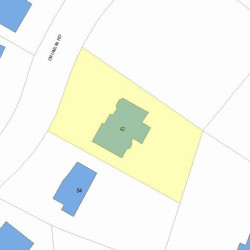 42 Drumlin Rd, Newton, MA 02459 plot plan