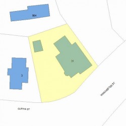 31 Winchester St, Newton, MA 02461 plot plan