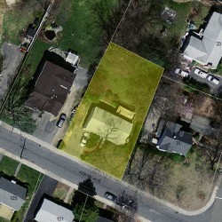 132 Adams Ave, Newton, MA 02465 aerial view