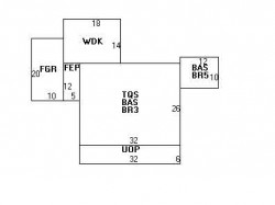 32 Wyman St, Newton, MA 02468 floor plan