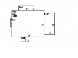 34 Brookside Ave, Newton, MA 02460 floor plan