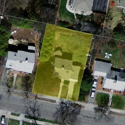 93 Fairway Dr, Newton, MA 02465 aerial view