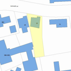 20 Summer St, Newton, MA 02464 plot plan