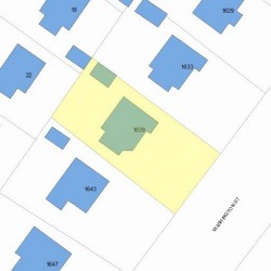 1639 Washington St, Newton, MA 02465 plot plan