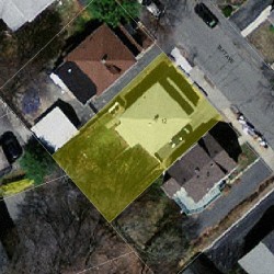 12 Taft Ave, Newton, MA 02465 aerial view