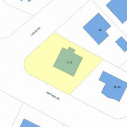 10 Hatfield Rd, Newton, MA 02465 plot plan