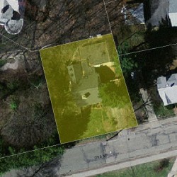 103 Otis St, Newton, MA 02460 aerial view