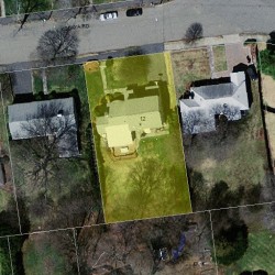 12 Kodaya Rd, Newton, MA 02468 aerial view