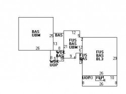 129 Moffat Rd, Newton, MA 02468 floor plan