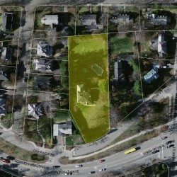 661 Commonwealth Ave, Newton, MA 02459 aerial view