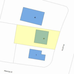 49 Elliot St, Newton, MA 02461 plot plan