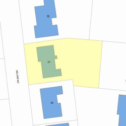 25 Helene Rd, Newton, MA 02468 plot plan