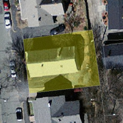 18 Hale St, Newton, MA 02464 aerial view