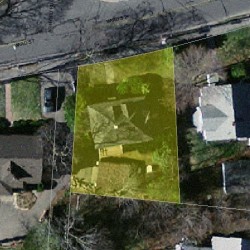 400 Ward St, Newton, MA 02459 aerial view