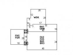 157 Sargent St, Newton, MA 02458 floor plan