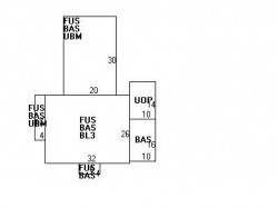 249 Jackson St, Newton, MA 02459 floor plan