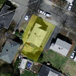 39 Underwood Ave, Newton, MA 02465 aerial view