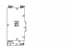 256 Tremont St, Newton, MA 02458 floor plan