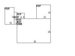 854 Chestnut St, Newton, MA 02468 floor plan
