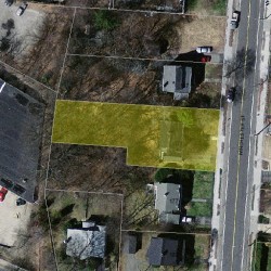 171 Winchester St, Newton, MA 02461 aerial view