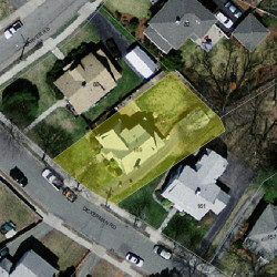 169 Dickerman Rd, Newton, MA 02461 aerial view