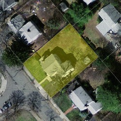 20 Pierrepont Rd, Newton, MA 02462 aerial view