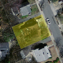 12 Burnside Rd, Newton, MA 02461 aerial view